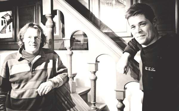 trappenmaker Wim Van Loon met vader Marc