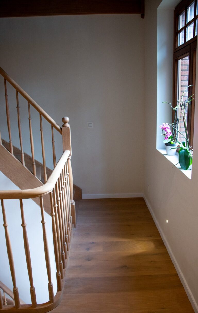 houten trap,landelijke trap,tijdloos,tijdloze trap,landelijk interieur