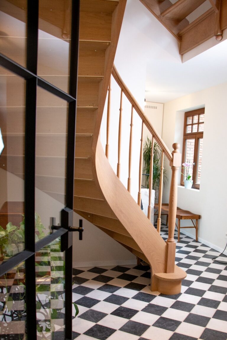 houten trap,landelijke trap,tijdloos,tijdloze trap,landelijk interieur