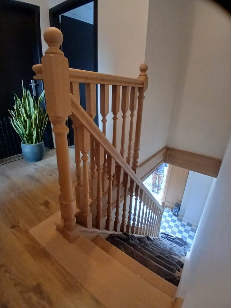 houten trap,klassieke trap,Stabroek